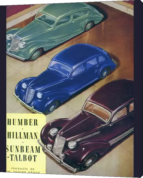 Humber, Hillman, Sunbeam-Talbot 1930s UK cars