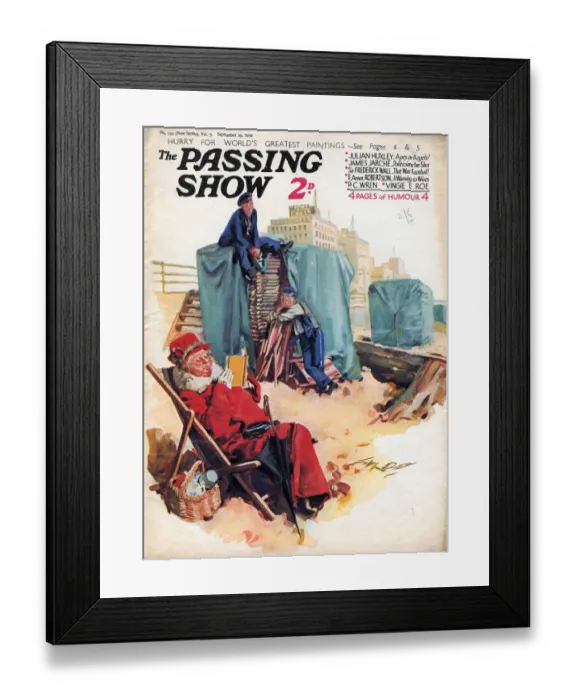 Framed Print : 1930s, UK, The Passing Show, Magazine Cover Framed Print : 1930s, UK, The Passing Show, Magazine Cover