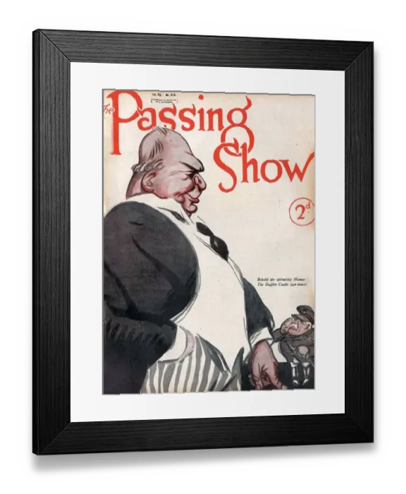Framed Print : 1930s, UK, The Passing Show, Magazine Cover Framed Print : 1930s, UK, The Passing Show, Magazine Cover