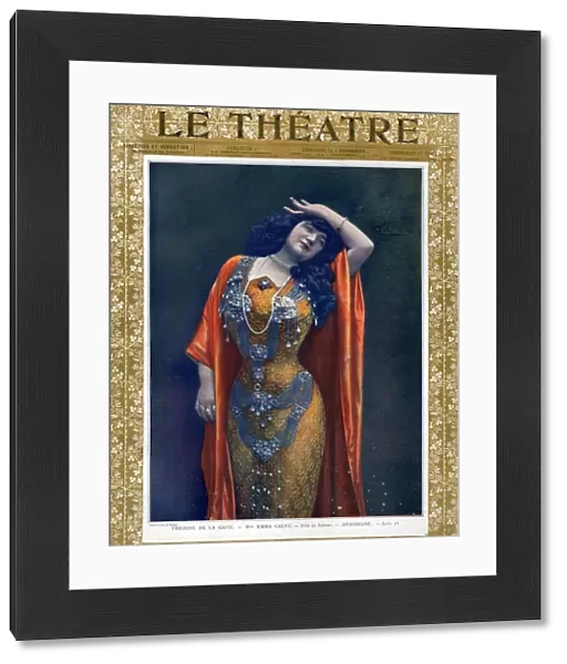 Le Theatre 1903 1900s France humour womens dresses portraits magazines