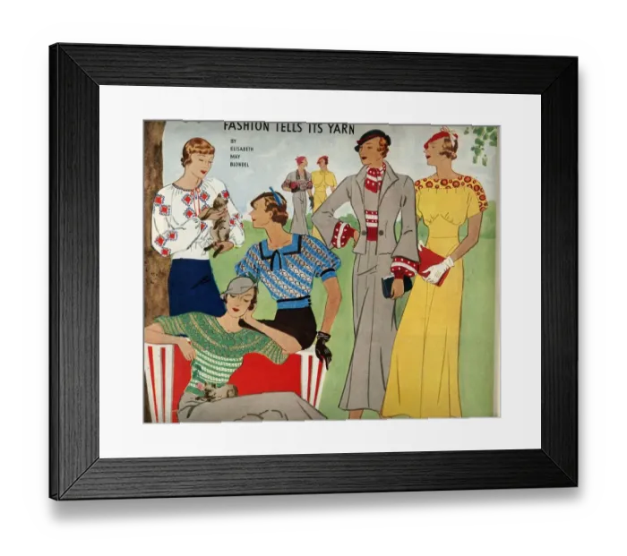 Framed Print : Fashion 1920s USA rklf womens cats itnt Framed Print : Fashion 1920s USA rklf womens cats itnt