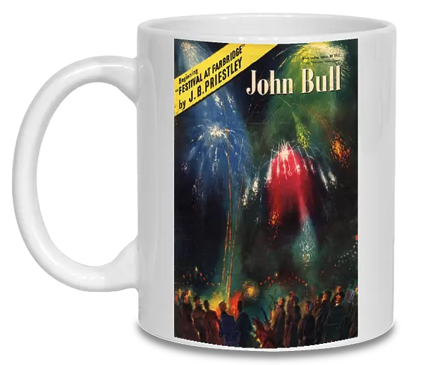 John Bull 1951 1950s UK guy fawkes fireworks magazines