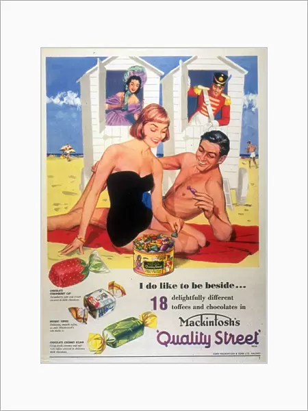 Mackintoshs Quality Street 1950s UK sweets chocolate