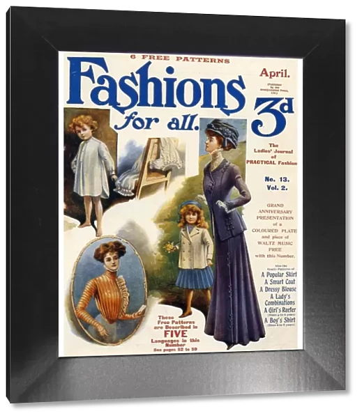Fashion For All 1909 1900s UK magazines