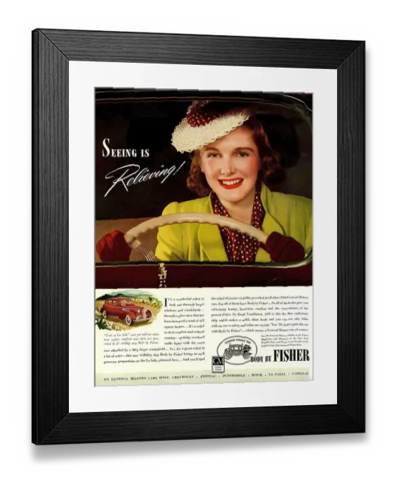 Framed Print : Fisher 1930s USA mcitnt women woman drivers driving cars Framed Print : Fisher 1930s USA mcitnt women woman drivers driving cars