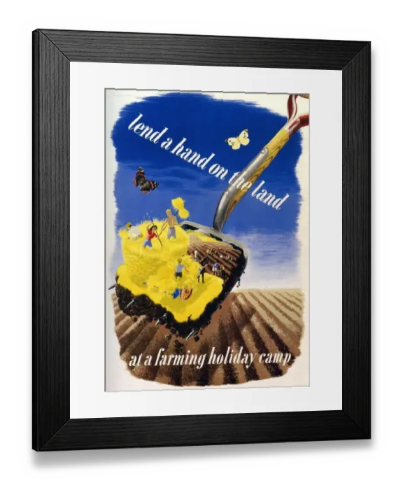 Framed Print : Ministry of Agriculture 1930s UK eileen evans farms farming holidays butterflies Framed Print : Ministry of Agriculture 1930s UK eileen evans farms farming holidays butterflies