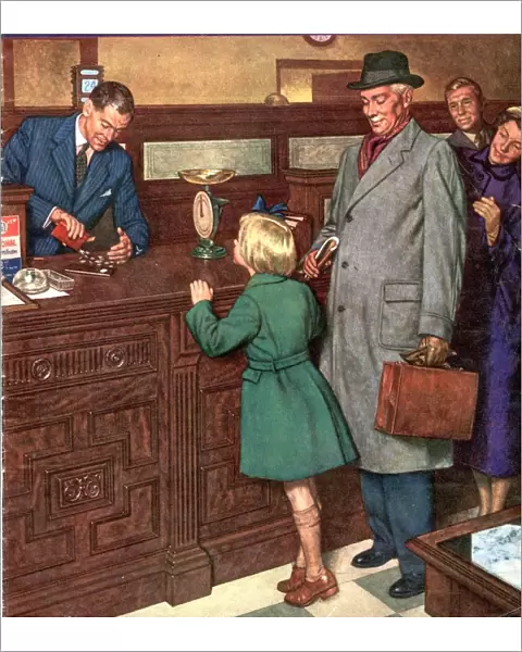 John Bull 1940s UK banks post office magazines banking