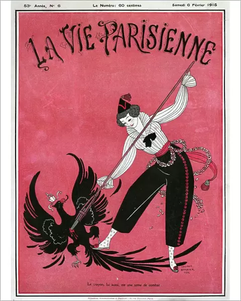 La Vie Parisienne 1915 1910s France cc magazines cruel sports hunting