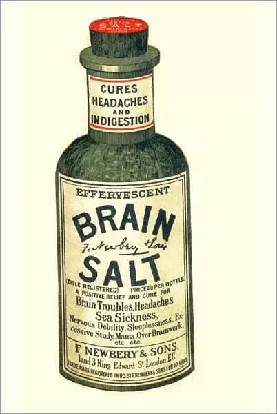 1890s UK brain salt headaches humour medicine indigestion medical