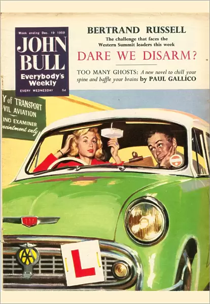 John Bull 1950s UK learners learner drivers make-up makeup cosmetics women woman