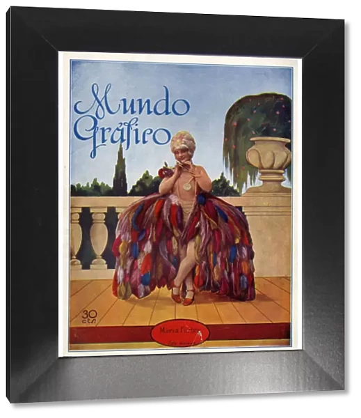 Mundo Grafico Spain cc magazines exotic costumes feathers womens