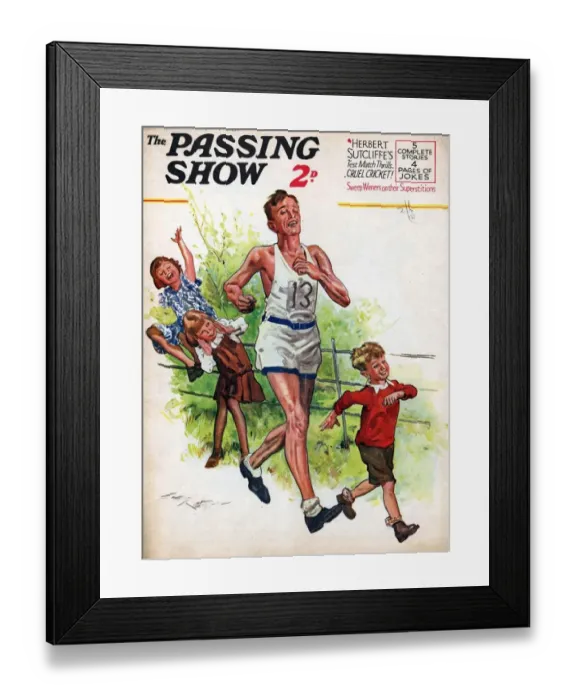 Framed Print : 1930s, UK, The Passing Show, Magazine Cover
