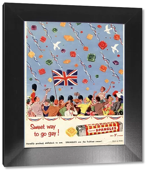Spangles 1953 1950s UK coronation sweets
