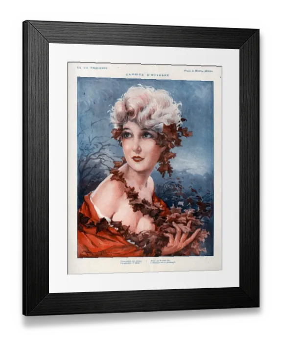 Framed Print : 1920s, France, La Vie Parisienne, Magazine Plate Framed Print : 1920s, France, La Vie Parisienne, Magazine Plate
