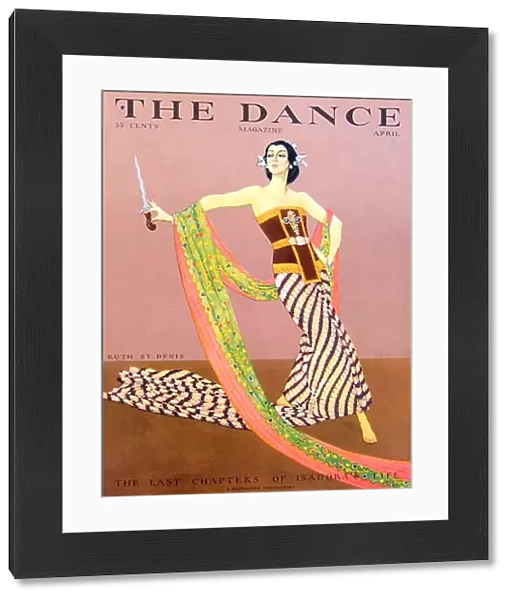 The Dance 1929 1920s USA Ruth St Denis magazines knives maws