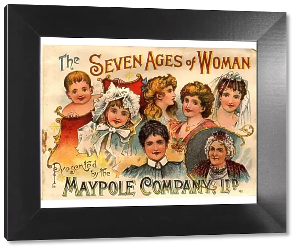 1890s UK maypole ageing The seven ages of woman