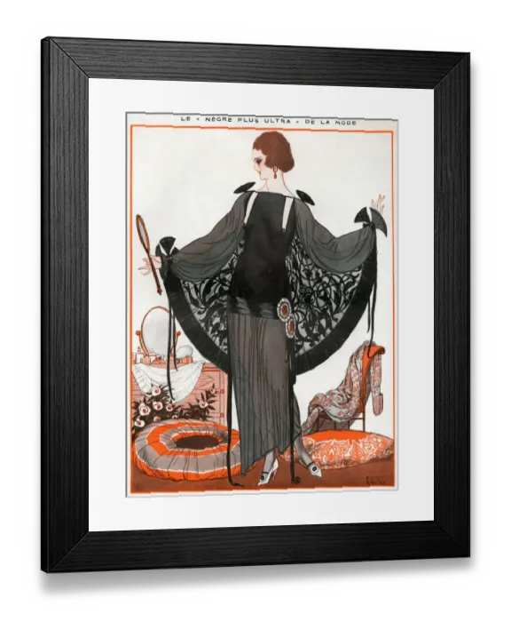 Framed Print : 1920s France La Vie Parisienne Magazine Plate Framed Print : 1920s France La Vie Parisienne Magazine Plate