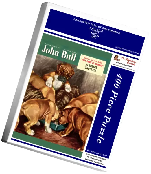 John Bull 1951 1950s UK dogs magazines
