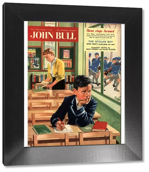 John Bull 1957 1950s UK naughty children schools magazines