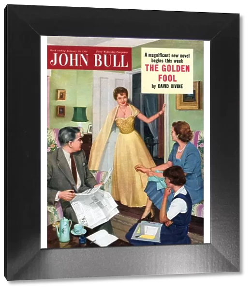 John Bull 1954 1950s UK party magazines family