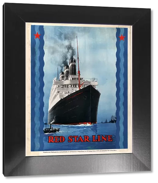 Red Star Lines 1930s USA cruises ships ocean liners nautical