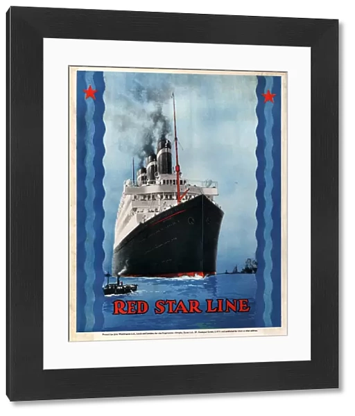 Red Star Lines 1930s USA cruises ships ocean liners nautical