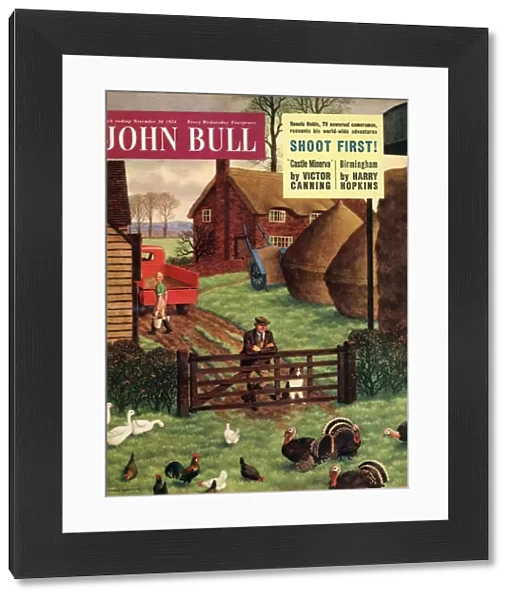John Bull 1954 1950s UK farms farming farmers magazines
