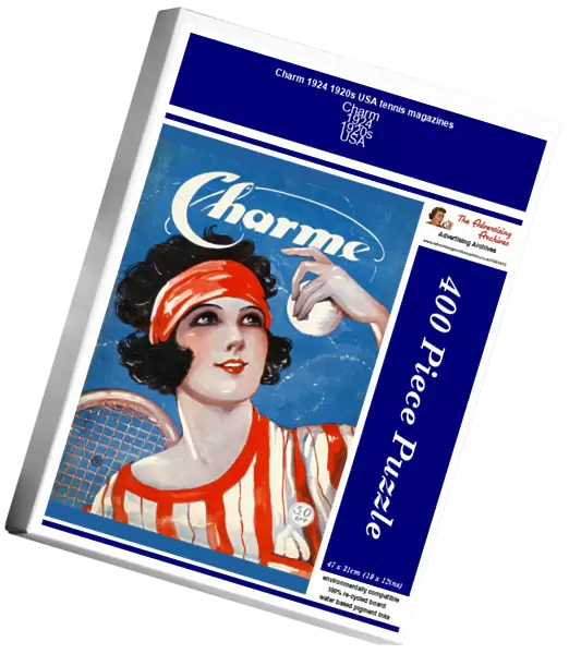 Charm 1924 1920s USA tennis magazines