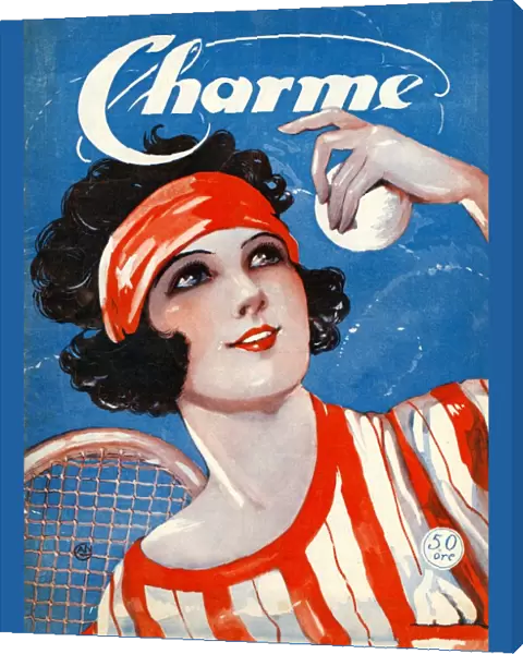 Charm 1924 1920s USA tennis magazines