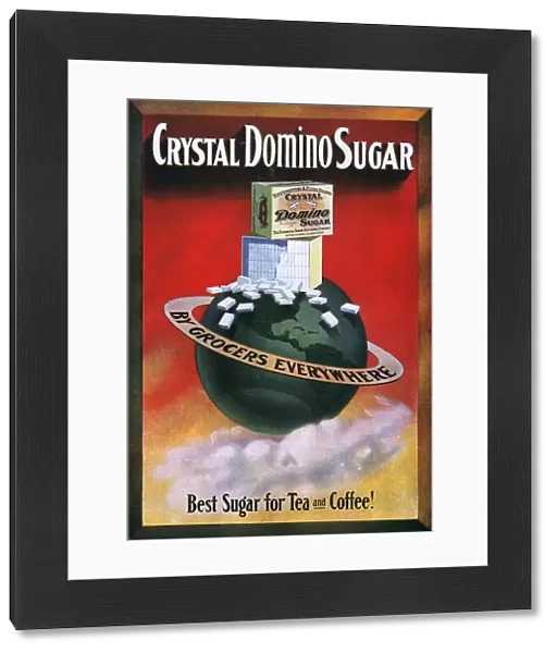 Crystal Domino Sugar 1910s USA tea coffee