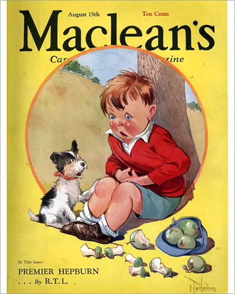 Macleans 1930s USA dogs magazines