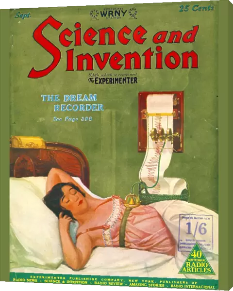 Science & Inventions 1926 1920s USA visions of the future dreams dream recorders