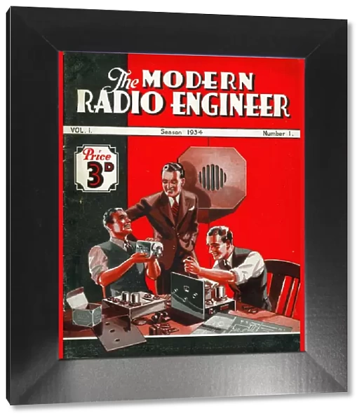 The Modern Radio Engineer 1934 1930s UK radios first issue magazines