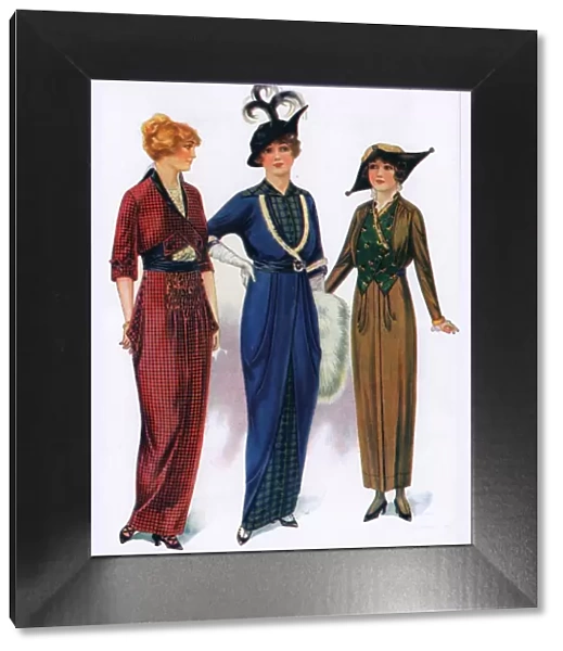 1910s USA womens hats dresses