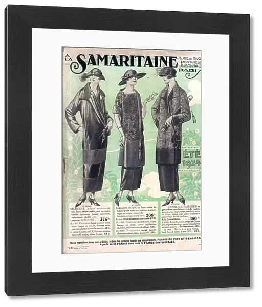 La Samaritaine 1924 1920s france mail Order Catalogue womens