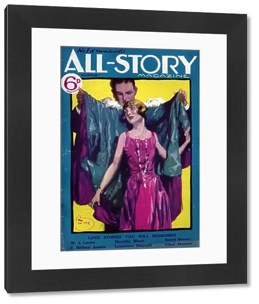 All-Story 1927 1920s UK first issue womens magazines clothing clothes