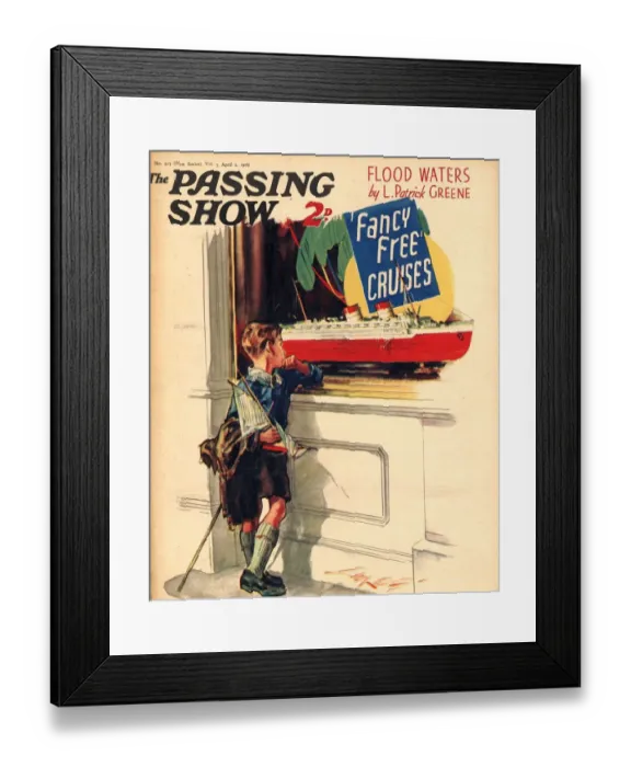Framed Print : 1930s, UK, The Passing Show, Magazine Cover