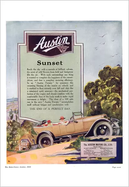 Austin 1919 1910s UK cars