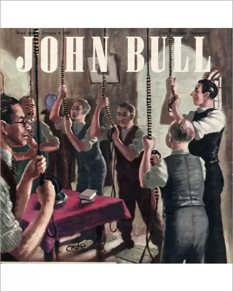 John Bull 1947 1940s UK bell ringing ringers churches magazines