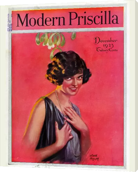 Modern Priscilla 1923 1920s USA mistletoe womens portraits magazines clothing clothes