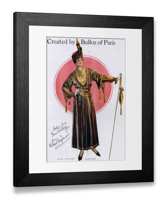 Framed Print : Bulloz 1910s USA womens paris Framed Print : Bulloz 1910s USA womens paris