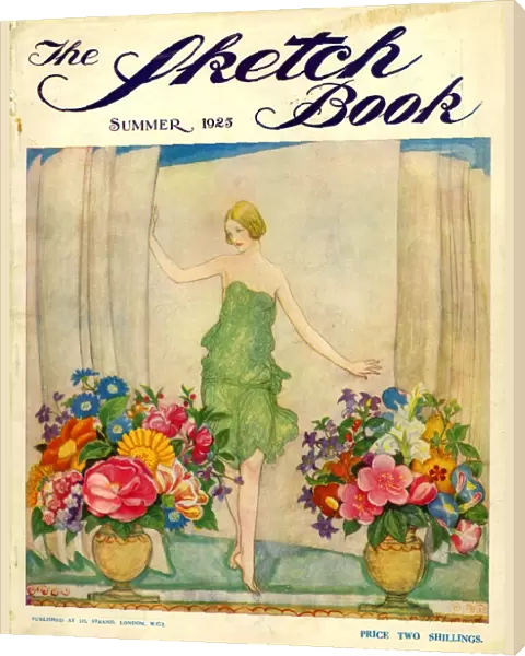 The Sketch Book 1925 1920s UK womens flowers magazines horticulture