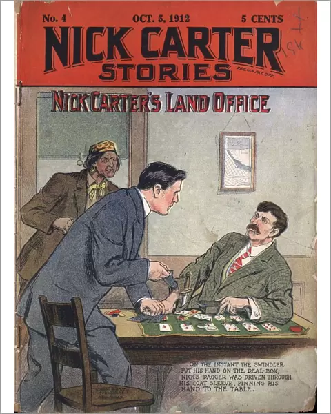 Nick Carter Stories 1912 1910s USA detectives magazines