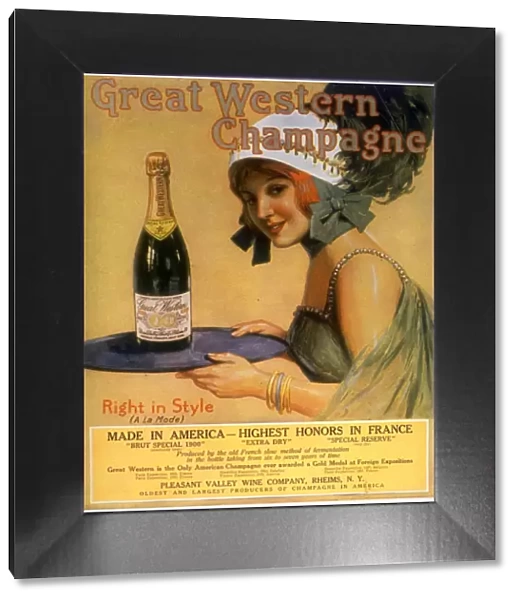 Great Western Champagne 1920s USA alcohol