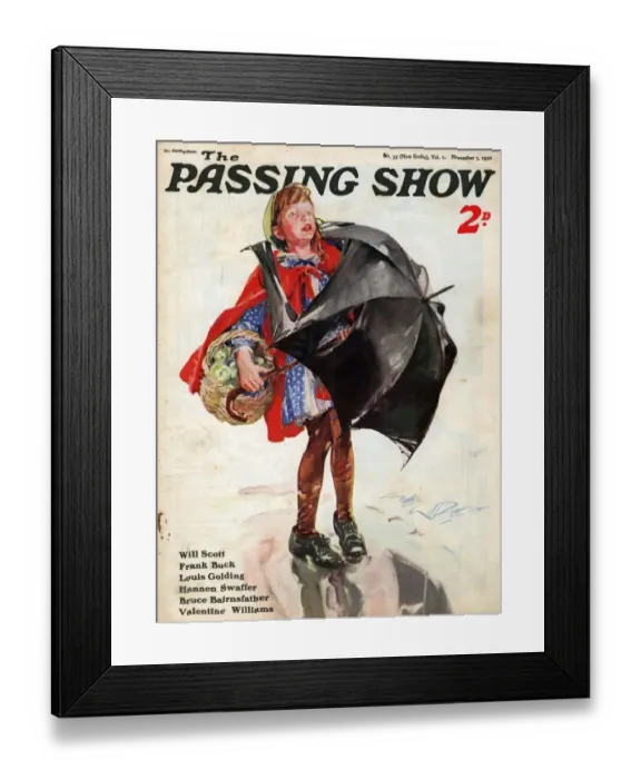 Framed Print : 1930s, UK, Passing Show, Magazine Cover Framed Print : 1930s, UK, Passing Show, Magazine Cover