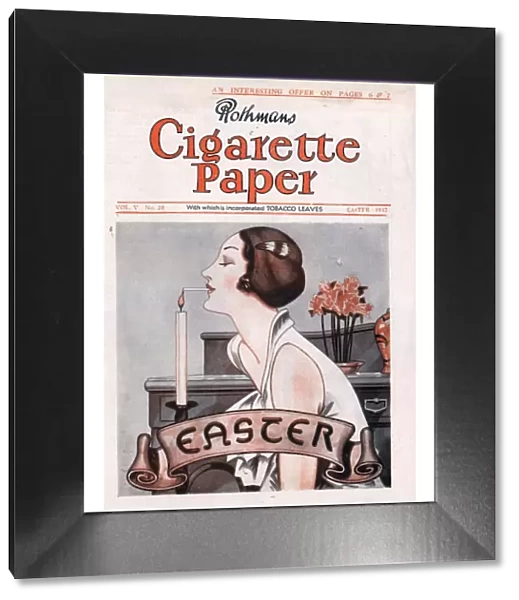 Rothmans Cigarette Paper 1932 1930s UK easter magazines