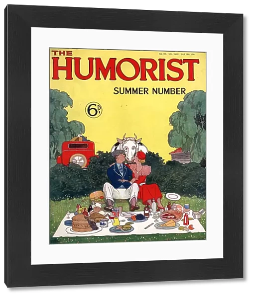 The Humorist 1936 1930s UK picnics courting couples bulls magazines