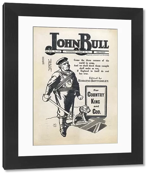 John Bull 1914 1910s UK patriotism patriots magazines