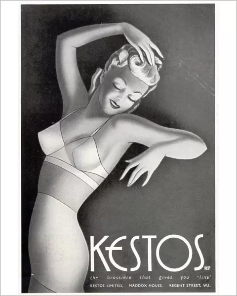 Kestos 1930s UK womens underwear bras
