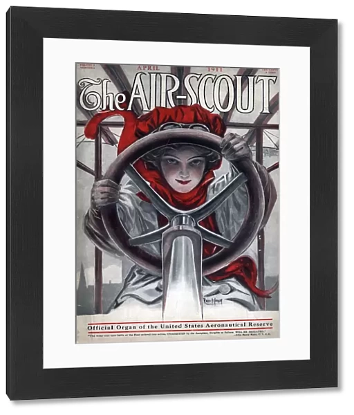 The Air-Scout 1911 1900s USA women pilots aeroplanes magazines